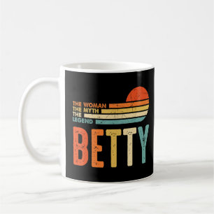 Taza De Café Betty La Mujer El Mito De La Leyenda Diciendo Dive