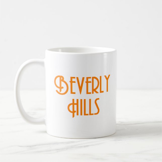 Taza De Café beverly hills coffee mug (Izquierda)