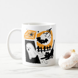 Taza De Café Beware of the cat!