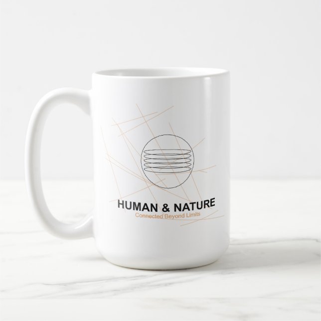 Taza De Café Beyond Limits – Human, Urban & Nature Connected (Izquierda)