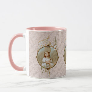 Taza de café (BF 01) Santa Juana de Arco quemándos