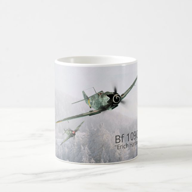 Taza De Café BF 109G  "Erich Hartmann" (Centro)