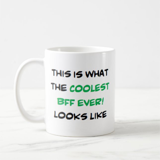 Taza De Café bff, más genial (Izquierda)