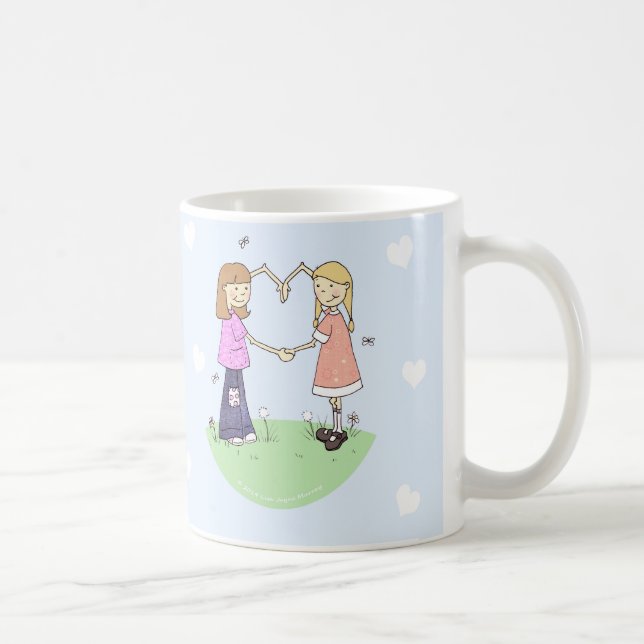 Taza De Café BFF para siempre (Derecha)