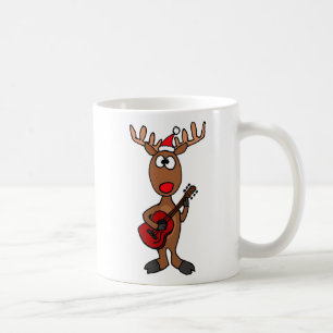 Taza De Café BH reno que toca la guitarra