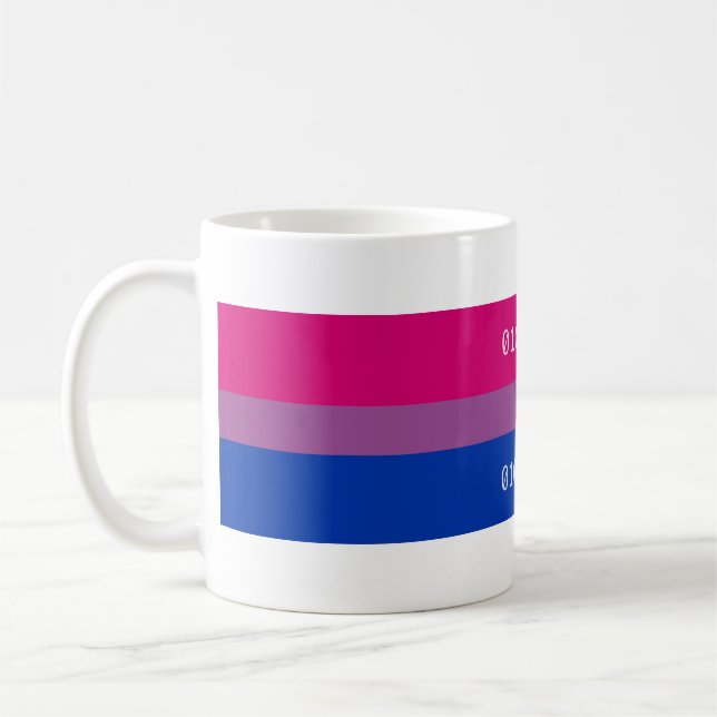Taza De Café Bi Binary Mug (Izquierda)