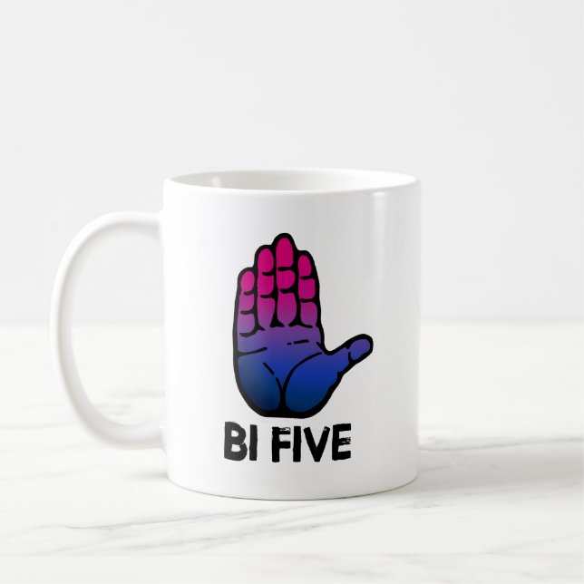 Taza De Café Bi Cinco Alto Cinco (Izquierda)