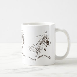 Taza De Café Bi-planos Art Deco - deja volar tu imaginación.