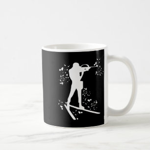 Taza De Café Biatleta esquí nórdico biatlón