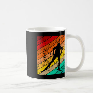 Taza De Café Biatlón Biatlón Esquiar Esquí Vintage Retro 1