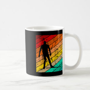 Taza De Café Biatlón Biatlón Esquiar Esquí Vintage Retro 2