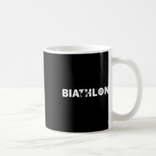 Taza De Café Biatlón Divertido Biatleta Tiro Esquiando Objetivo