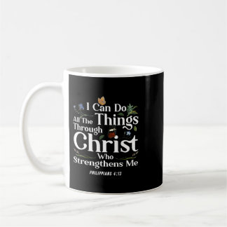 Taza De Café Biblia cristiana Jesús contra filipinas 413 Flor