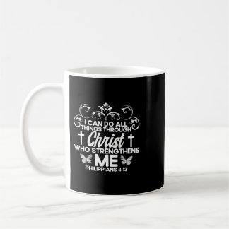 Taza De Café Biblia cristiana Jesús contra filipinas 413 Flor