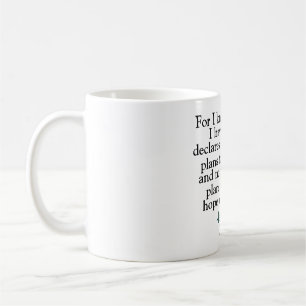Taza De Café Biblia Verse Jeremiah 29:11