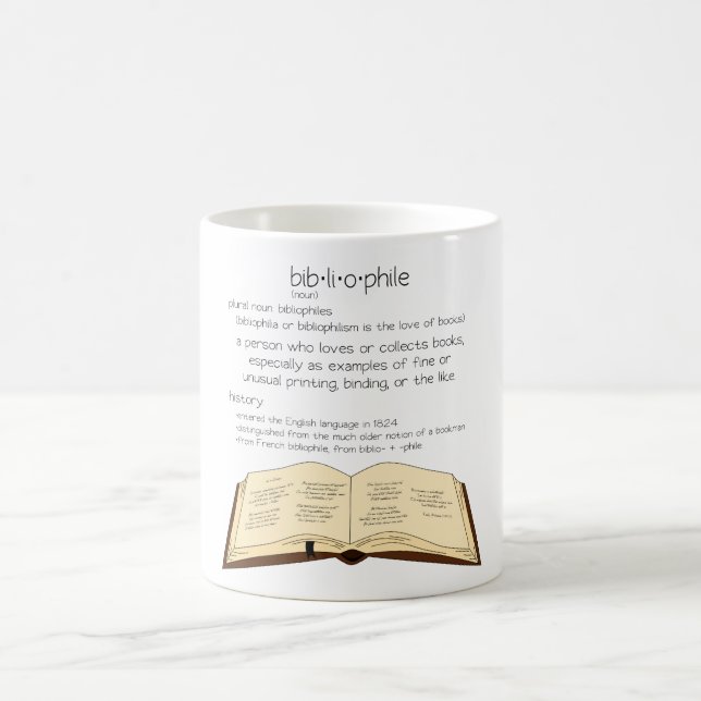 Taza De Café Bibliófilo (Centro)