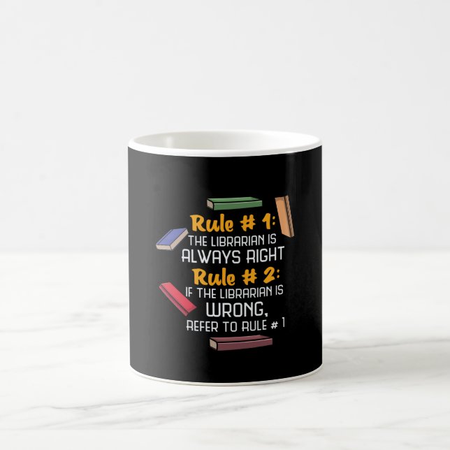 Taza De Café Bibliotecario (Centro)