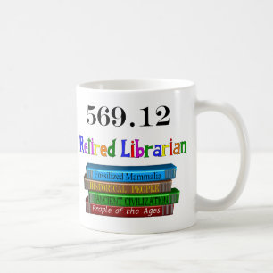 Taza De Café Bibliotecario jubilado 569,0 (sistema decimal de