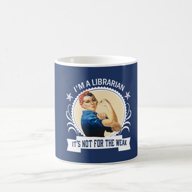Taza De Café Bibliotecario - no para el débil (Centro)