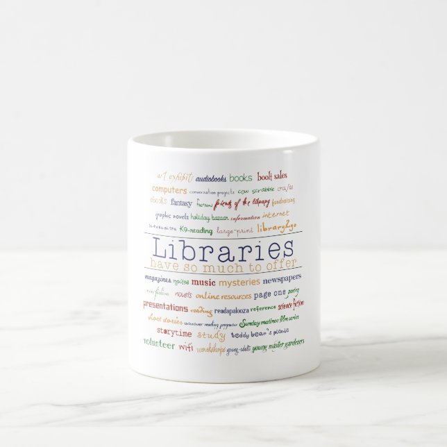 Taza De Café Bibliotecas (Centro)