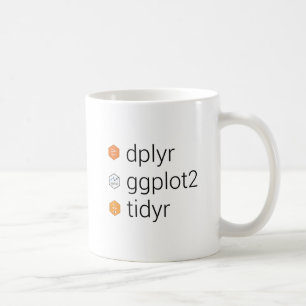 Taza De Café Bibliotecas de Tidyverse: dplyr, ggplot2, tidyr