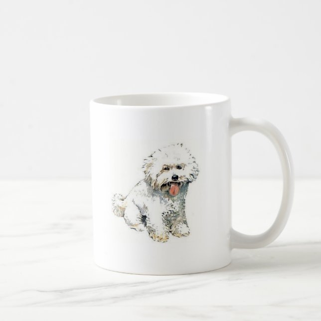 Taza De Café Bichon Frise (Derecha)