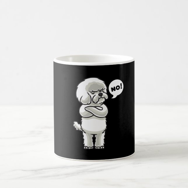 Taza De Café Bichon Frisé Dog (Centro)