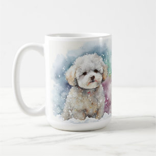 TAZA DE CAFÉ BICHON FRISE DOG FACE