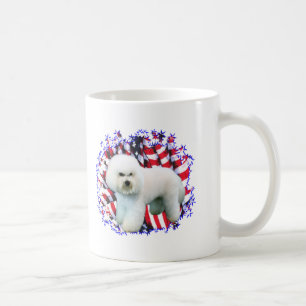 Taza De Café Bichon Frise Patriot