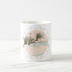 Taza De Café Bichon Frise Playa Palma
