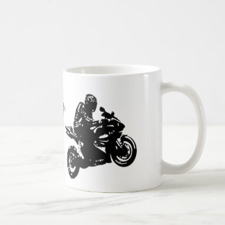 Taza De Café bici de la evolución