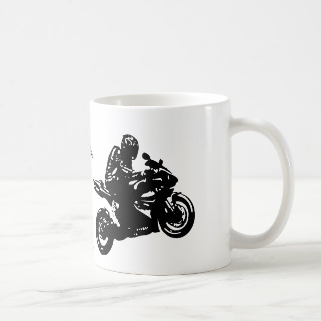 Taza De Café bici de la evolución (Derecha)