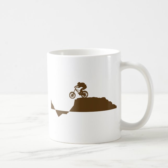 Taza De Café Bici de montaña (Derecha)