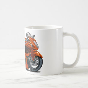 Taza De Café Bici del naranja de Hayabusa