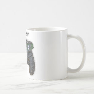Taza De Café bici del patio - atv