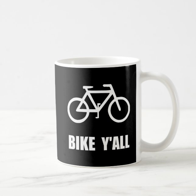 Taza De Café Bici Yall (Derecha)