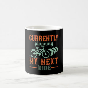 Taza De Café Bicicleta - Actualmente planeo mi próximo viaje