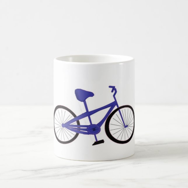 Taza De Café Bicicleta azul (Centro)