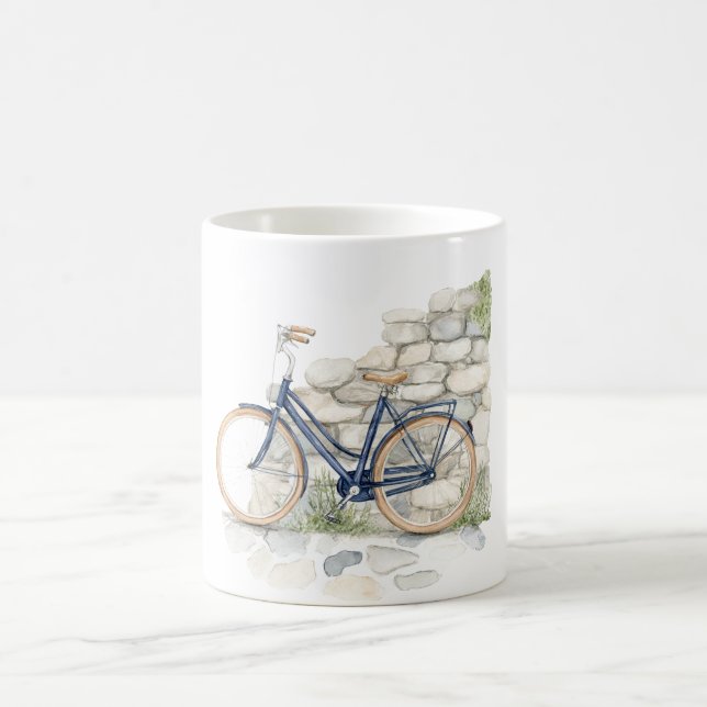Taza De Café Bicicleta Azul Bicicleta (Centro)