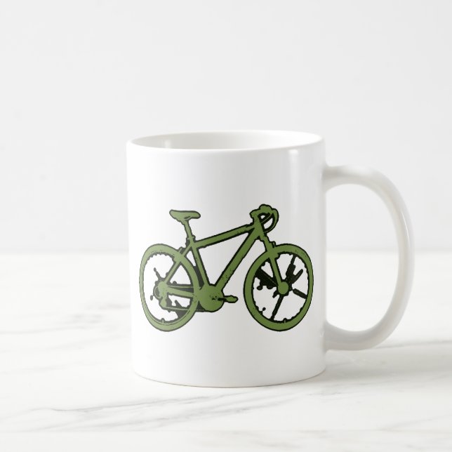 Taza De Café bicicleta . bicicleta / bicicleta agradable (Derecha)