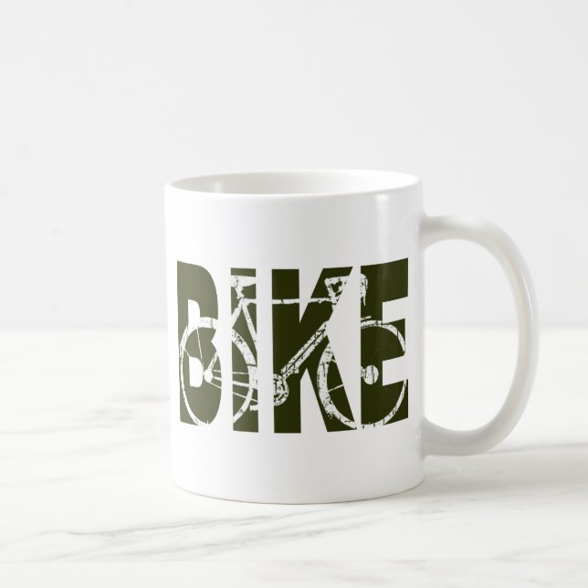 Taza De Café Bicicleta. Ciclo. Ciclismo (Derecha)