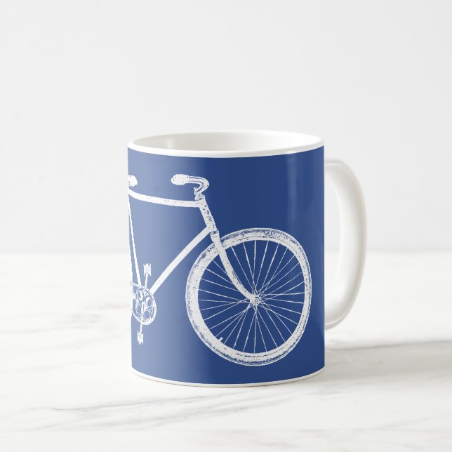Taza De Café Bicicleta Coffee Mug Personalizado (Anverso derecho)