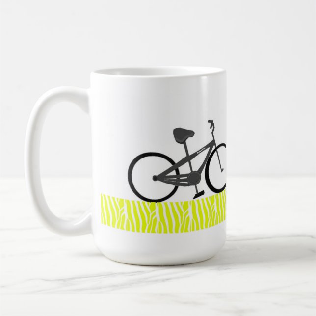 Taza De Café Bicicleta de campo cruzado (Izquierda)