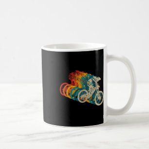 Taza De Café Bicicleta de montaña cuesta abajo vintage Mtb bici