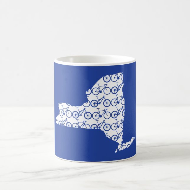 Taza De Café Bicicleta de Nueva York (Centro)