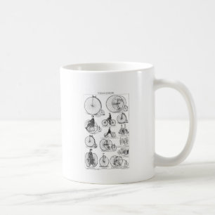 Taza De Café Bicicleta de rueda alta Penny Farthing
