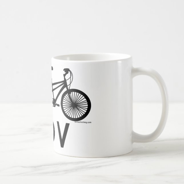 Taza De Café Bicicleta del tándem de HOV (Derecha)