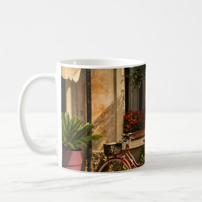 TAZA DE CAFÉ BICICLETA EN CASA (Izquierda)