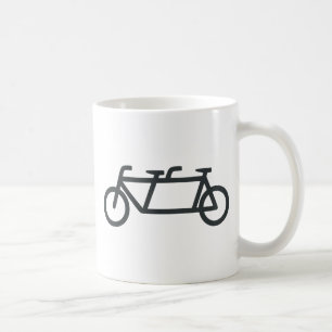 Taza De Café Bicicleta en tándem