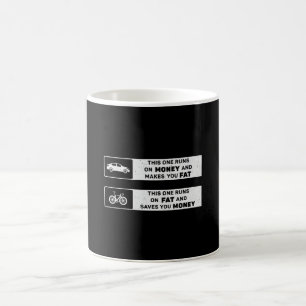 Taza De Café Bicicleta Grasa Esta Funciona Con Bicicleta De Din